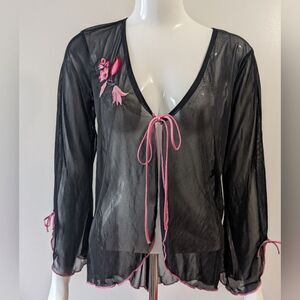 Fredrick's of Hollywood silky Set (